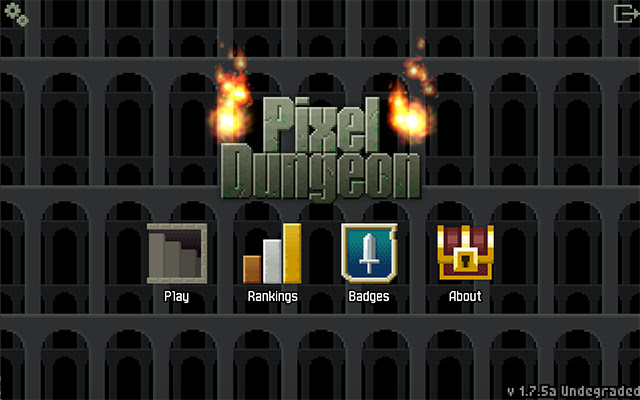 Undegraded Pixel Dungeon  from Chrome web store to be run with OffiDocs Chromium online