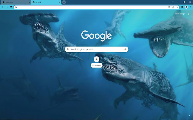 Underwater Browser Theme  from Chrome web store to be run with OffiDocs Chromium online