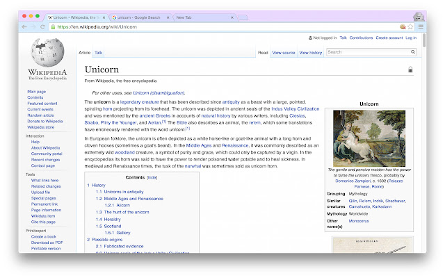 Unicorn Theme  from Chrome web store to be run with OffiDocs Chromium online