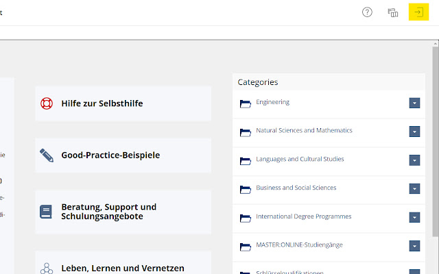 Uni Stuttgart Login Redirect  from Chrome web store to be run with OffiDocs Chromium online