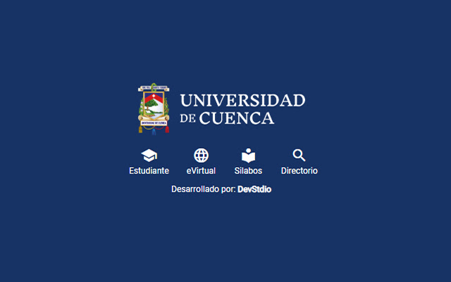 Universidad de Cuenca  from Chrome web store to be run with OffiDocs Chromium online