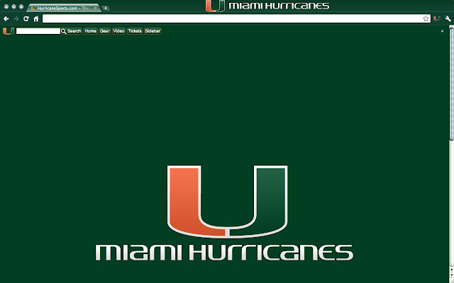 University of Miami Theme  from Chrome web store to be run with OffiDocs Chromium online