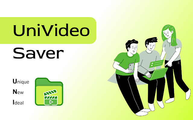 UniVideo Saver  from Chrome web store to be run with OffiDocs Chromium online