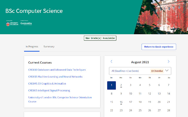 UoL Coursera Grades  from Chrome web store to be run with OffiDocs Chromium online