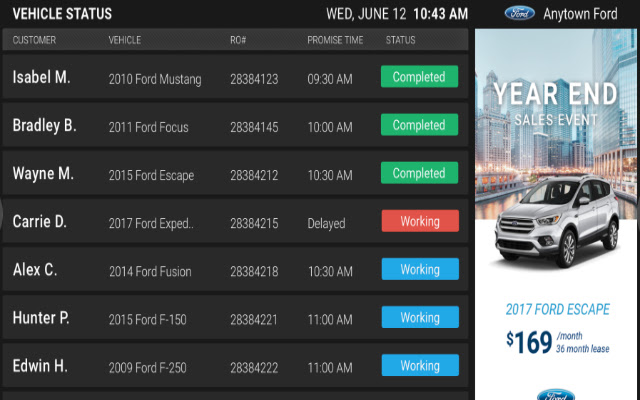 Update Promise Lobby Display  from Chrome web store to be run with OffiDocs Chromium online