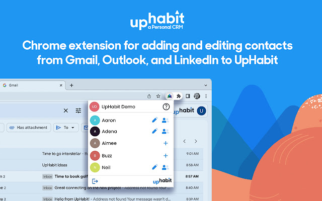 UpHabit  from Chrome web store to be run with OffiDocs Chromium online