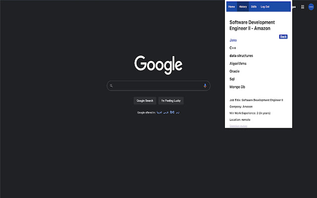 Upskillr  from Chrome web store to be run with OffiDocs Chromium online