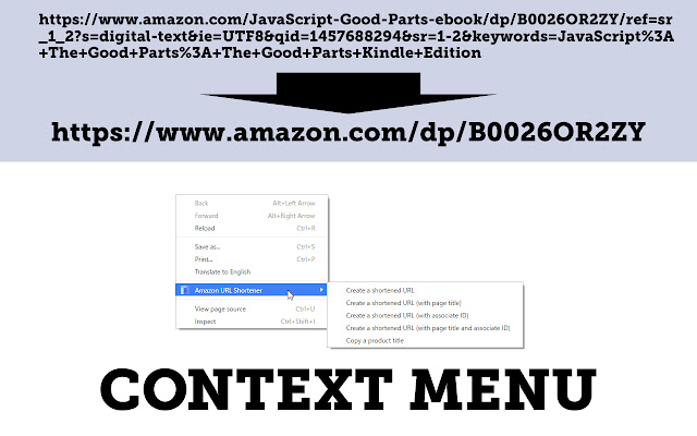 URL Shortener for Amazon  from Chrome web store to be run with OffiDocs Chromium online