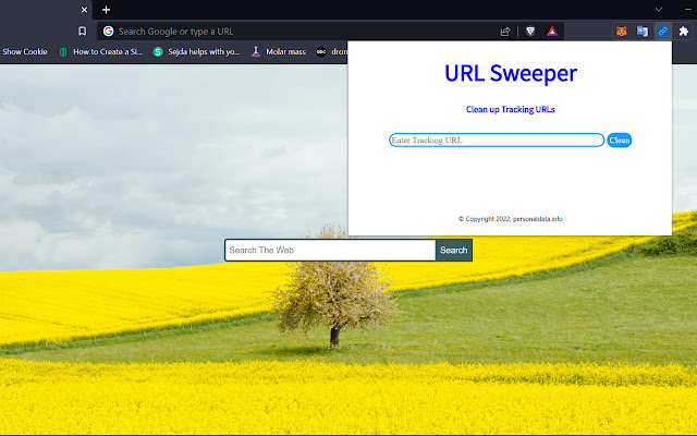 URL Sweeper  from Chrome web store to be run with OffiDocs Chromium online