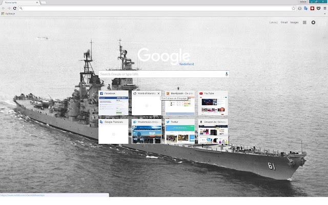 USS Iowa Theme  from Chrome web store to be run with OffiDocs Chromium online