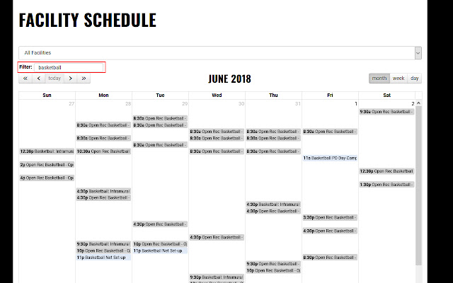 UWaterloo Open Rec Schedule  from Chrome web store to be run with OffiDocs Chromium online