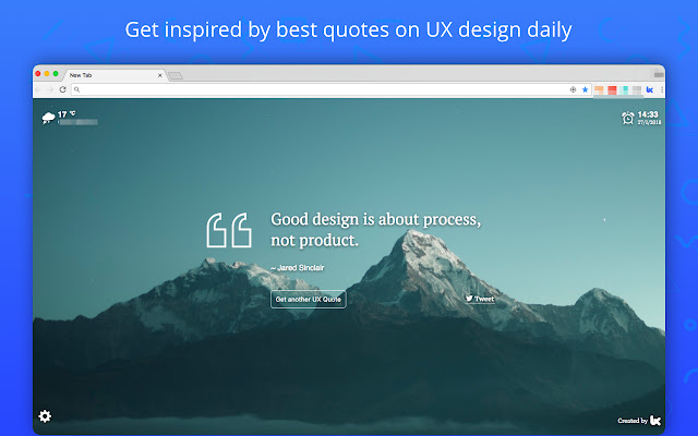 UX Quotes: Quotes on User Experience Design  from Chrome web store to be run with OffiDocs Chromium online