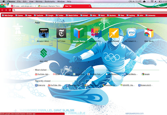 Vancouver Olympics Theme  from Chrome web store to be run with OffiDocs Chromium online