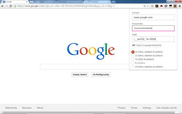 Vaultpass  from Chrome web store to be run with OffiDocs Chromium online