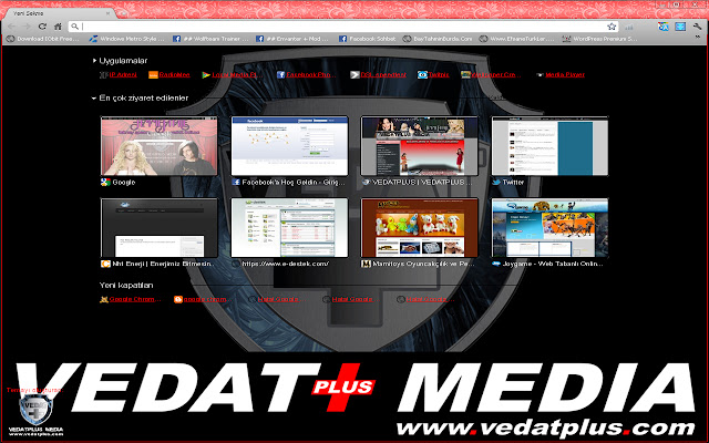 VEDATPLUS MEDIA OFFICIAL THEME  from Chrome web store to be run with OffiDocs Chromium online