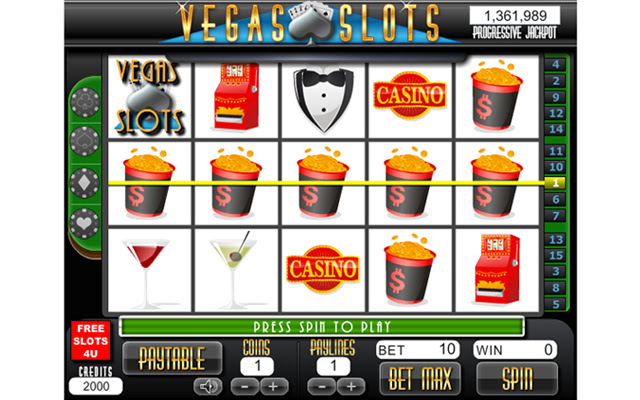 Vegas Slots  from Chrome web store to be run with OffiDocs Chromium online