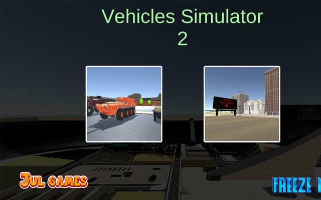 Vehicles Simulator 2 Game  from Chrome web store to be run with OffiDocs Chromium online