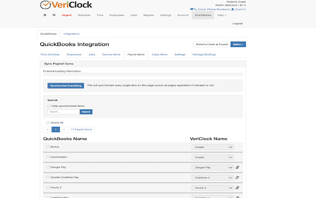 VeriClock Extension For Integrations  from Chrome web store to be run with OffiDocs Chromium online