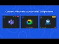 Verticalls  from Chrome web store to be run with OffiDocs Chromium online