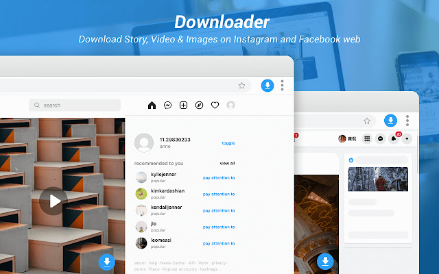 Video Downloader  from Chrome web store to be run with OffiDocs Chromium online