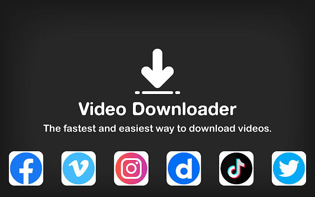 Video Downloader Ultimate  from Chrome web store to be run with OffiDocs Chromium online