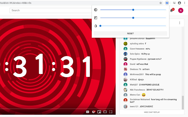 Video Filter for YouTube  from Chrome web store to be run with OffiDocs Chromium online