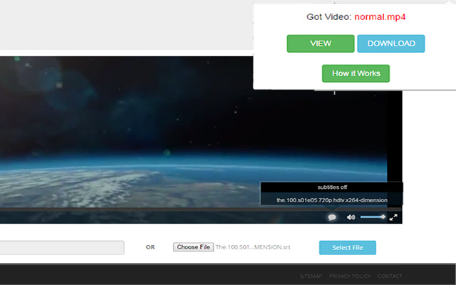 VidGrabber  from Chrome web store to be run with OffiDocs Chromium online