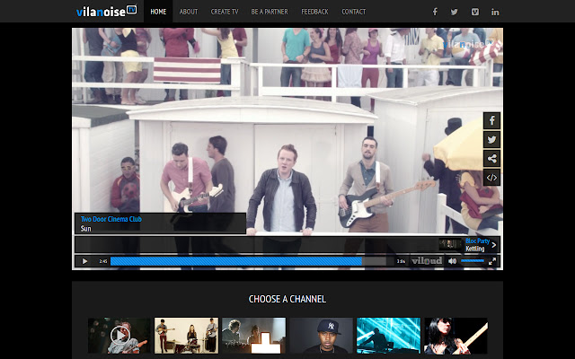 Vilanoise TV  from Chrome web store to be run with OffiDocs Chromium online