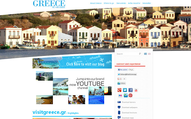 Visit Greece  from Chrome web store to be run with OffiDocs Chromium online