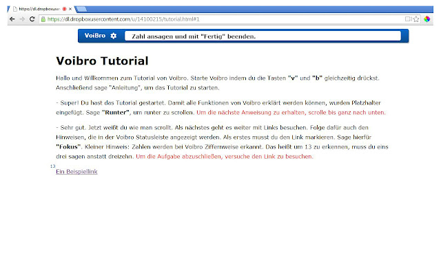 Voibro  from Chrome web store to be run with OffiDocs Chromium online