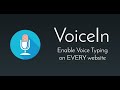 Voice In Voice Typing  from Chrome web store to be run with OffiDocs Chromium online