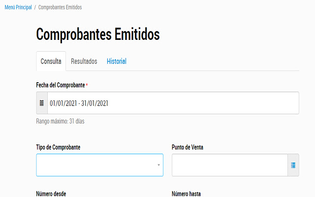 Volar MisComprobantes  from Chrome web store to be run with OffiDocs Chromium online