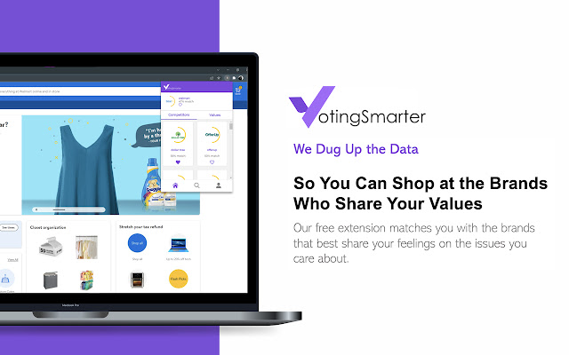 VotingSmarter  from Chrome web store to be run with OffiDocs Chromium online