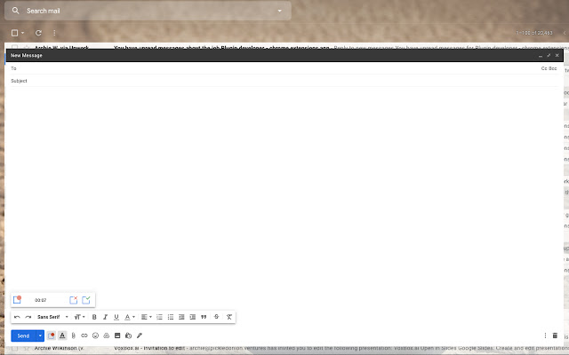 VOXBOX Emails With Voice  from Chrome web store to be run with OffiDocs Chromium online
