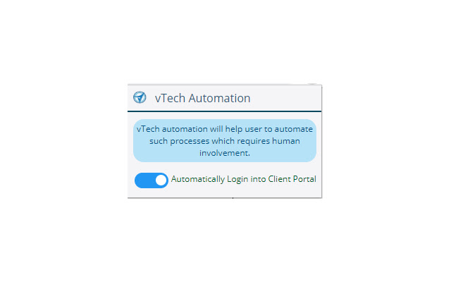 vTech Automation  from Chrome web store to be run with OffiDocs Chromium online