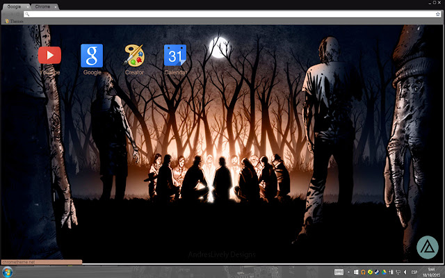 Walking Dead  from Chrome web store to be run with OffiDocs Chromium online