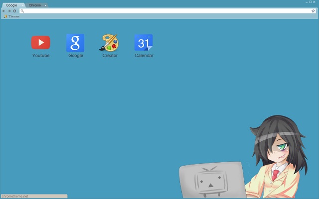 Watamote Theme 2  from Chrome web store to be run with OffiDocs Chromium online