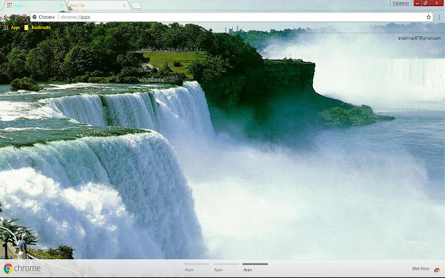 Waterfall Nature  from Chrome web store to be run with OffiDocs Chromium online