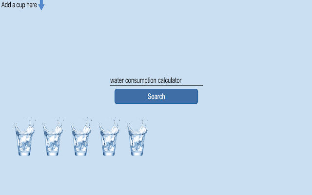 Water Intake  from Chrome web store to be run with OffiDocs Chromium online