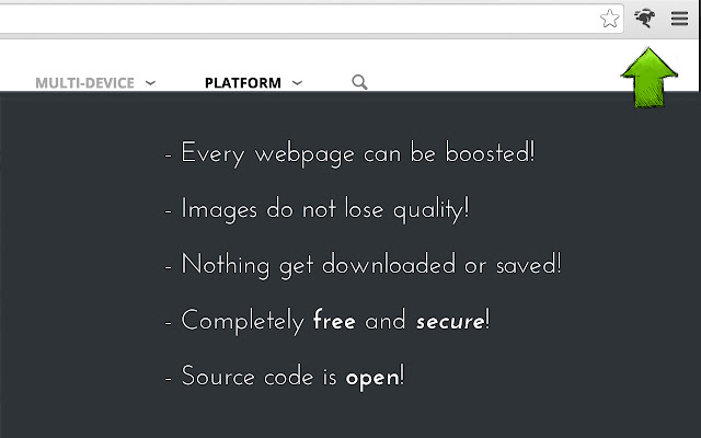 Web Boost Wait Less, Browse Faster!  from Chrome web store to be run with OffiDocs Chromium online