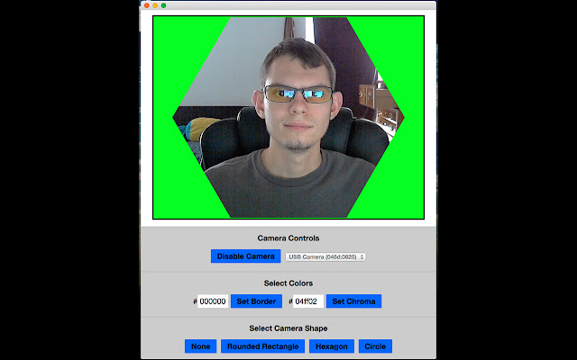 Webcam Effects for Streaming  from Chrome web store to be run with OffiDocs Chromium online