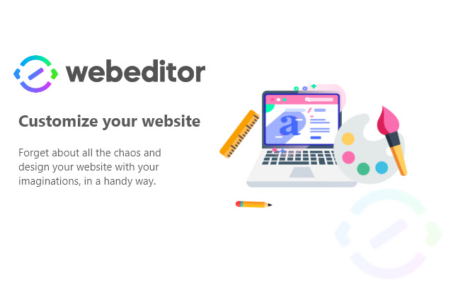 Web Editor  from Chrome web store to be run with OffiDocs Chromium online