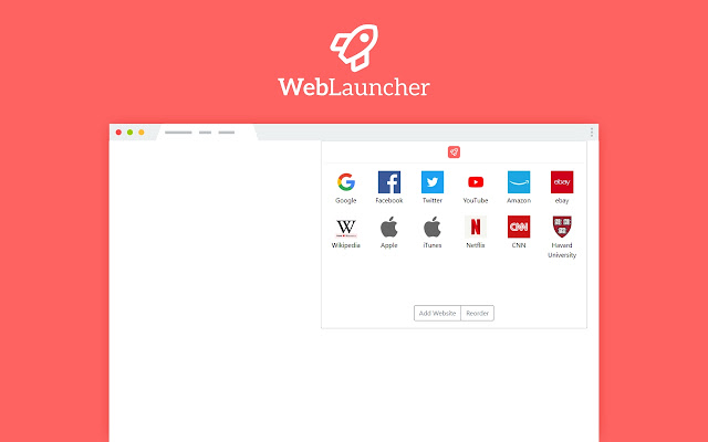 WebLauncher  from Chrome web store to be run with OffiDocs Chromium online