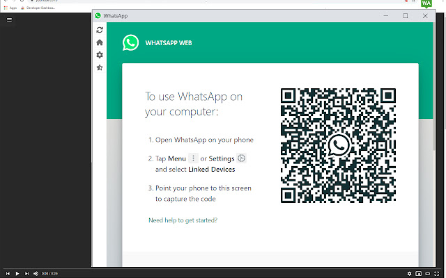 Web Messenger for WhatsApp  from Chrome web store to be run with OffiDocs Chromium online