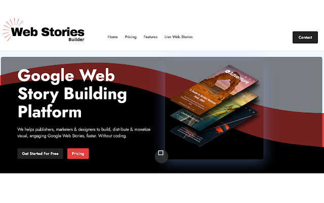 Web Stories Builder  from Chrome web store to be run with OffiDocs Chromium online