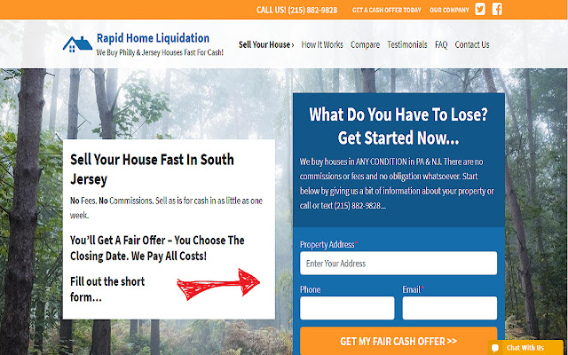 We Buy Houses South Jersey  from Chrome web store to be run with OffiDocs Chromium online