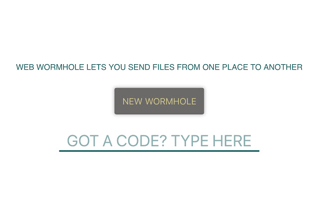 WebWormhole  from Chrome web store to be run with OffiDocs Chromium online