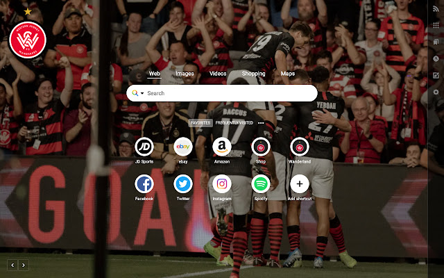 Western Sydney Wanderers FC Homepage  from Chrome web store to be run with OffiDocs Chromium online