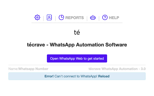WhatsApp Sender técrave™  from Chrome web store to be run with OffiDocs Chromium online