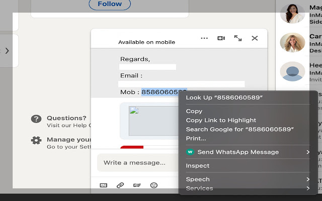 Whatsify! Send WhatsApp withoutcontact  from Chrome web store to be run with OffiDocs Chromium online